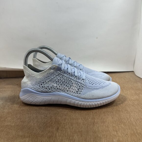 Nike Free Rn Flyknit 2018 Women Size 6.5  (942839-402) Running Shoes - Picture 1 of 9